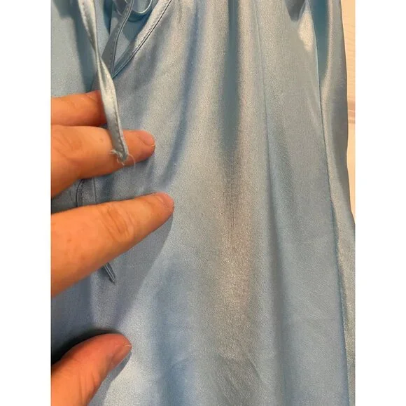 Vtg Y2K Victorias Secret Satin Lace Mini Slip Dress Size S Coquette Fairy Dainty - Picture 7 of 13